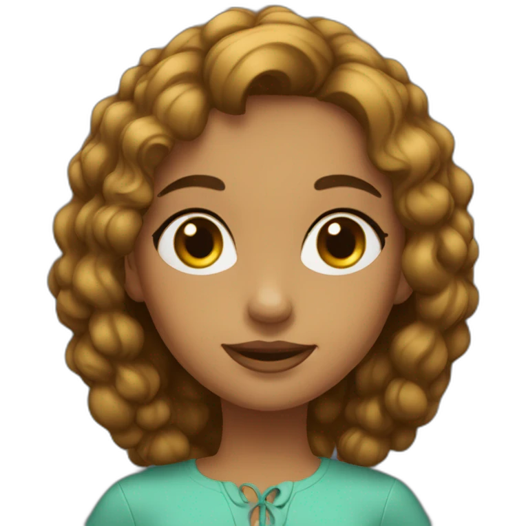 bermese smart girl emoji