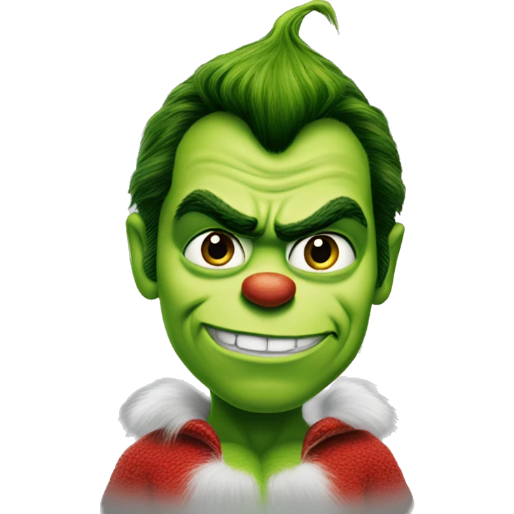 henry cavill as grinch emoji