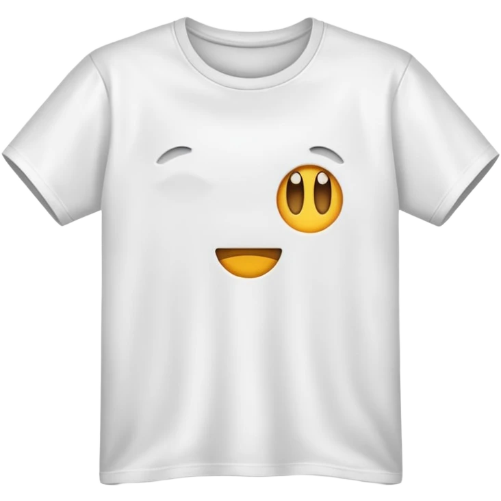 camiseta simple sin cara emoji