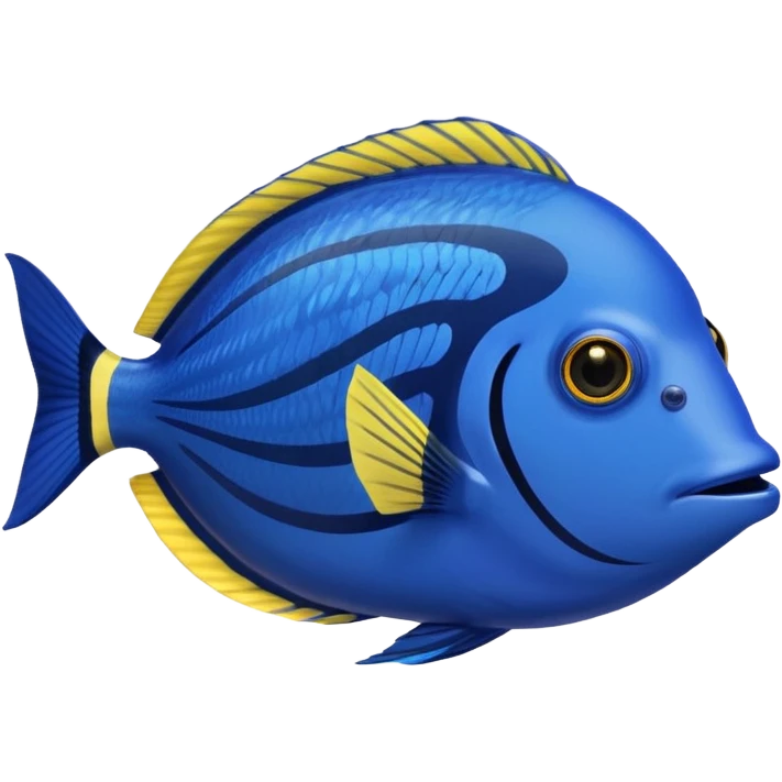 blue tang fish emoji