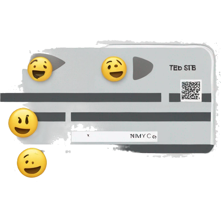 Boarding pass emoji