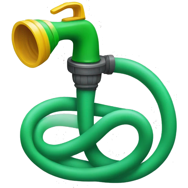 Garden hose emoji
