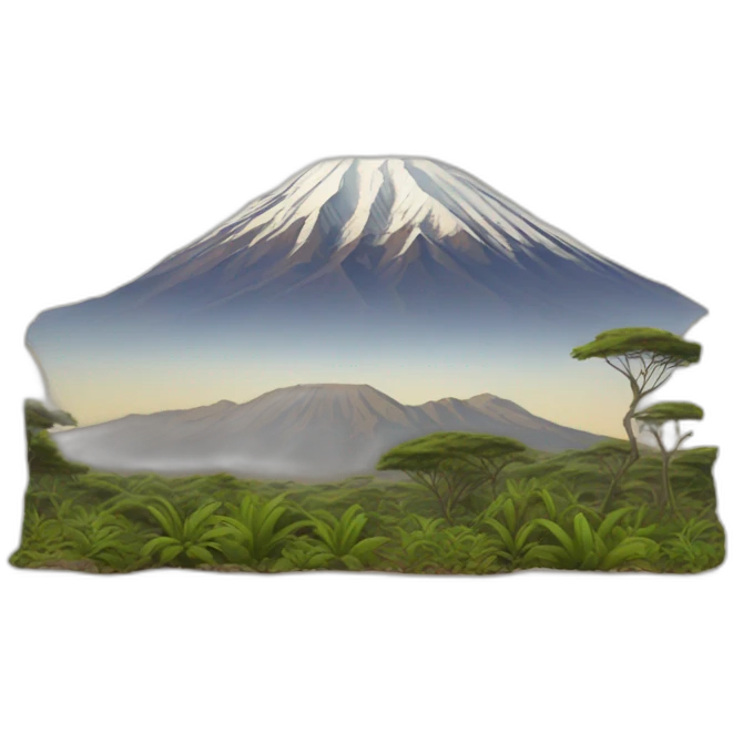 Mt.Kilimanjaro emoji