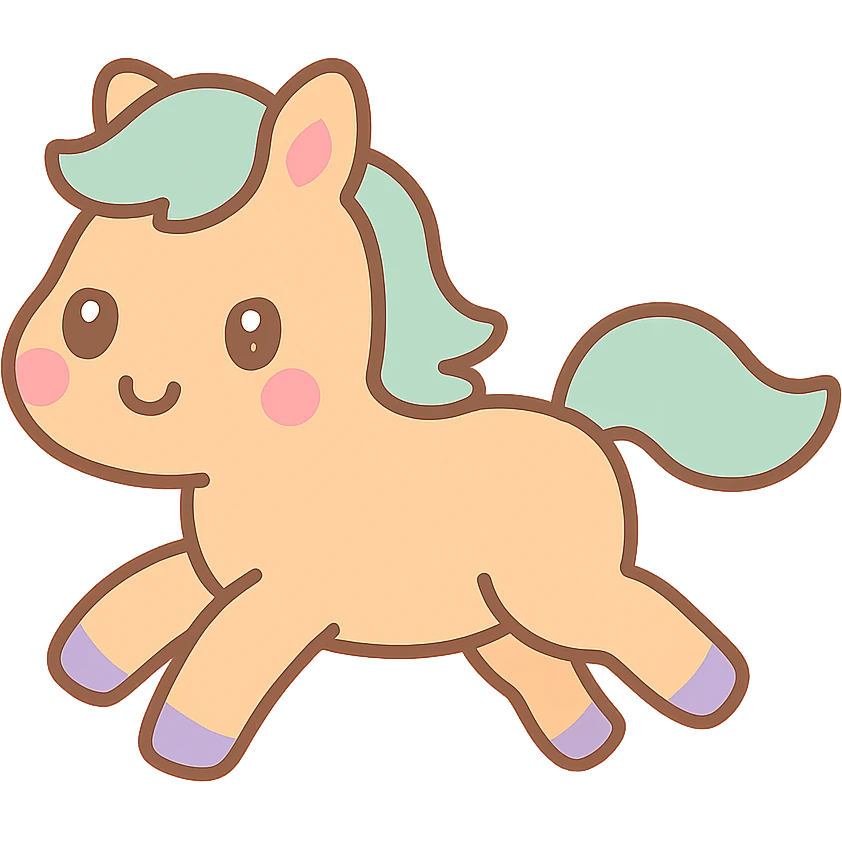 galloping horse emoji