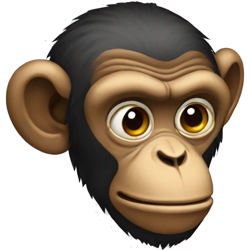 Broke monkey emoji
