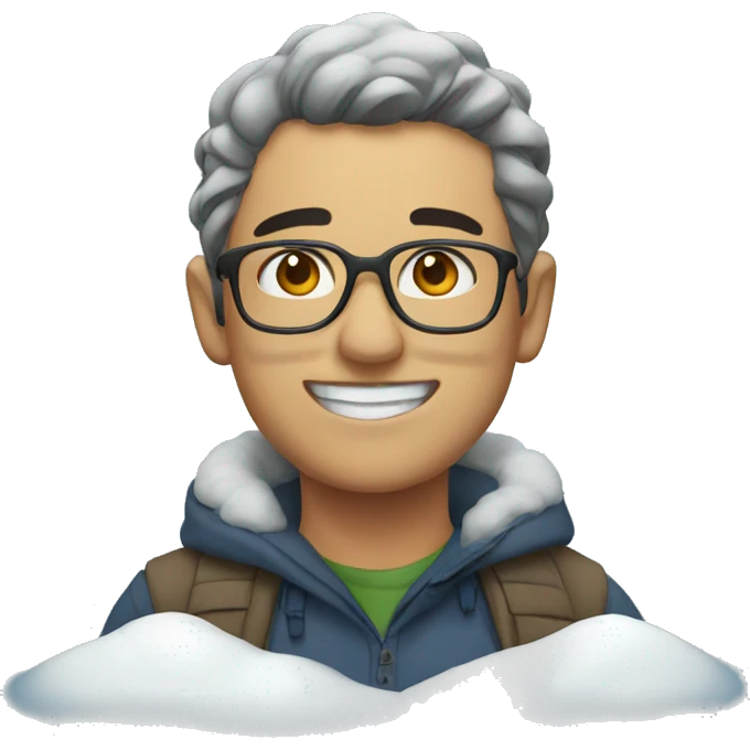 Snow emoji