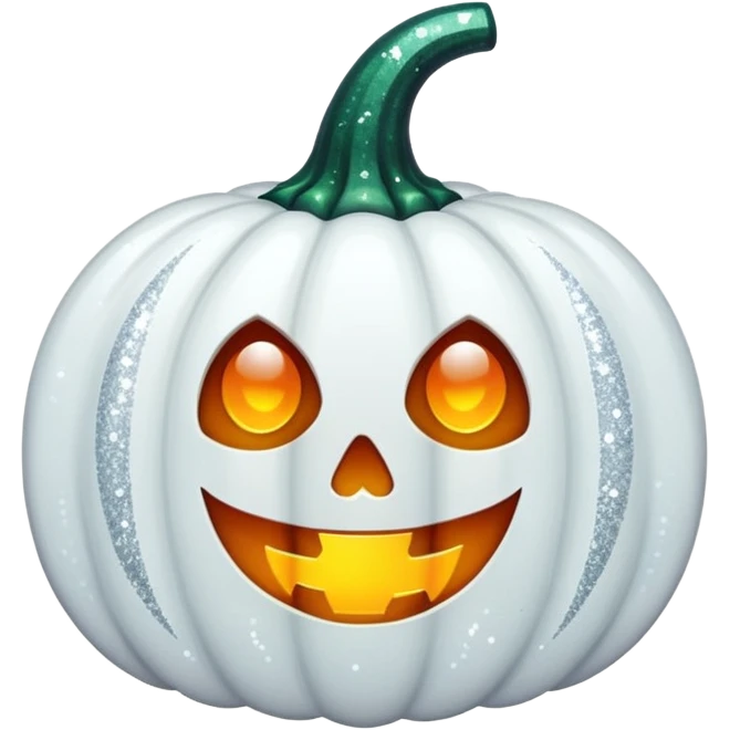 white sparkly halloween object, remove background emoji