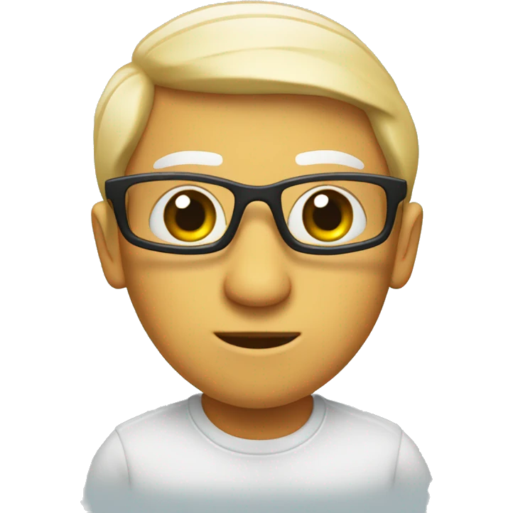 Pescado con lentes  emoji