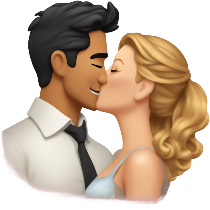 Mario Lopez kissing Blake lively emoji