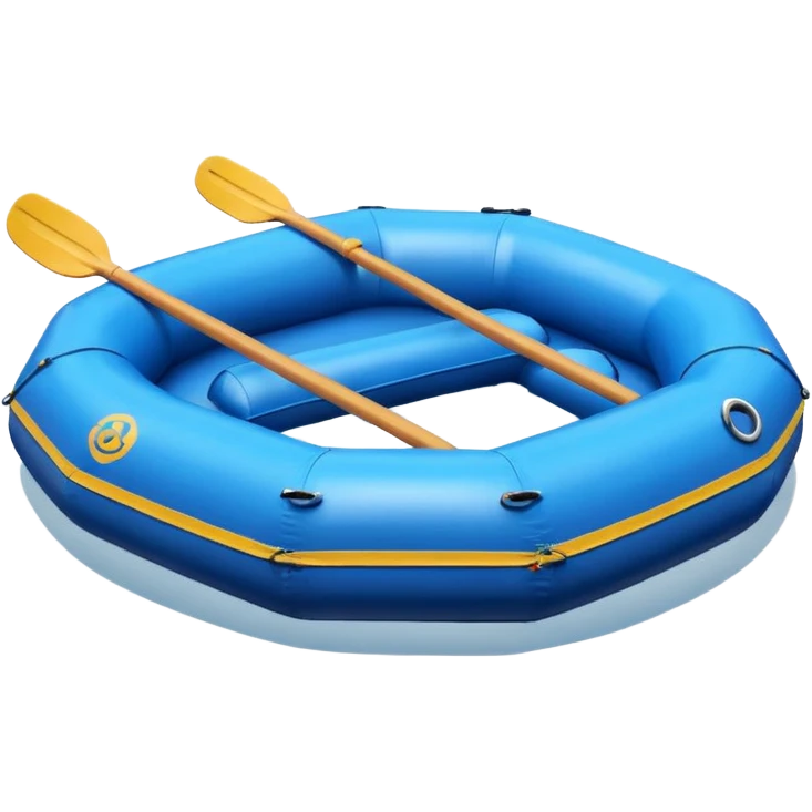 round rafting boat emoji
