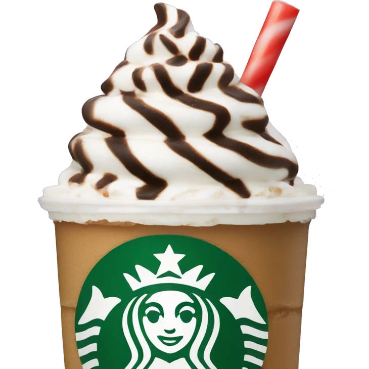 Peppermint Starbucks Frappuccino  emoji