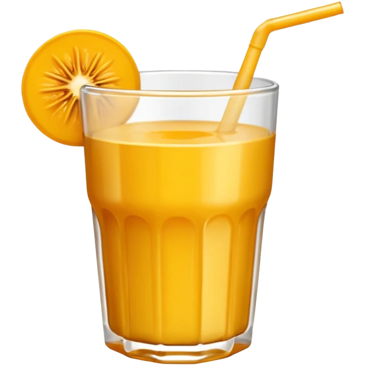 Pocillo delicado con bebida de cúrcuma  emoji