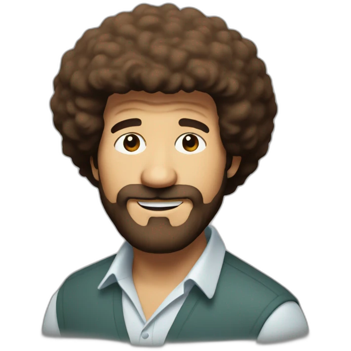 Bob Ross emoji