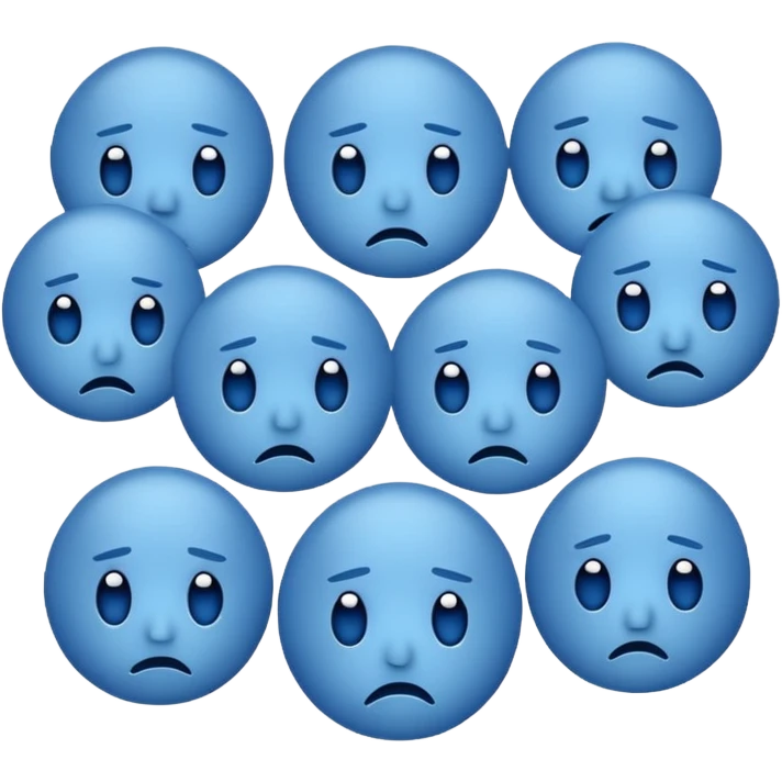 😇Emojis de triste emoji