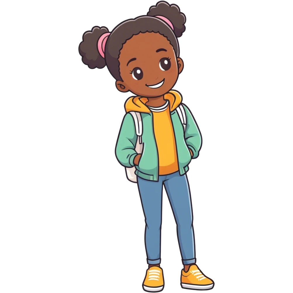 Black girl emoji
