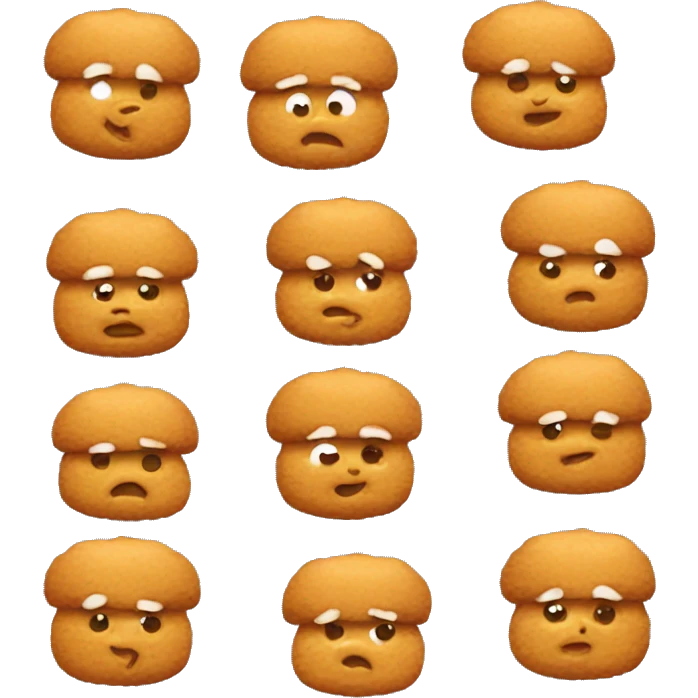 69 chicken nuggets emoji