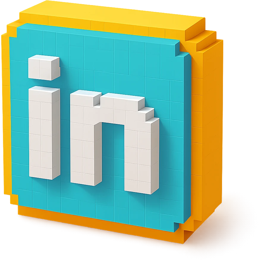 linkedin logo emoji