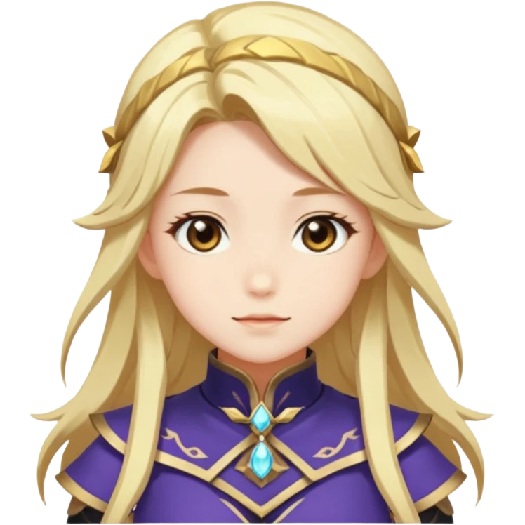 “Lumine” from “Genshin Impact” emoji