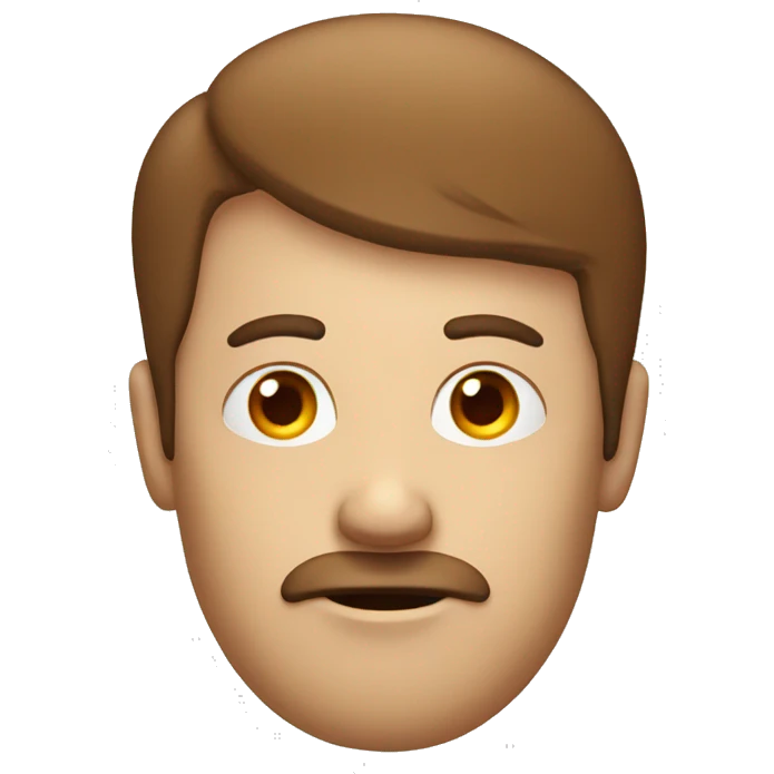 The head of a man with a red question mark instead of a face  emoji