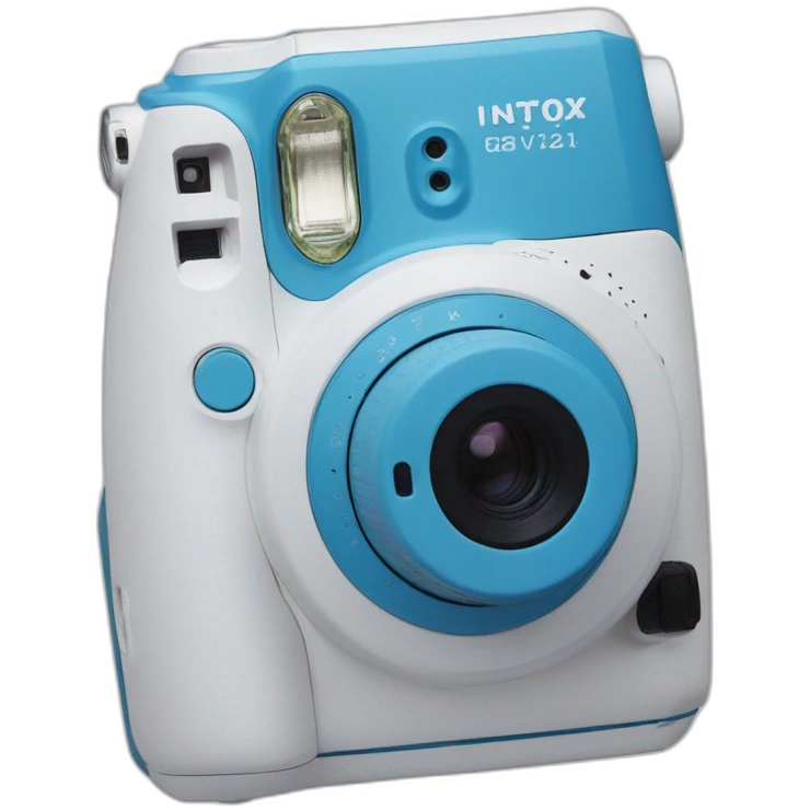 blue-instax emoji