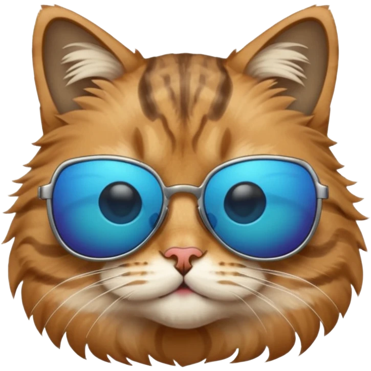 Cat wearing sunglasses emoji