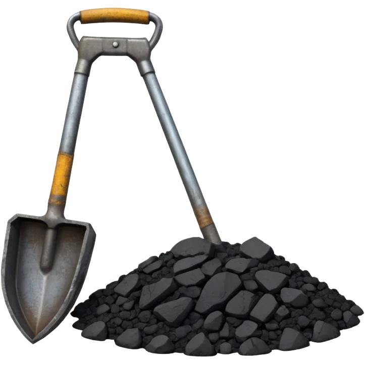 Double-ended coal mining pick emoji