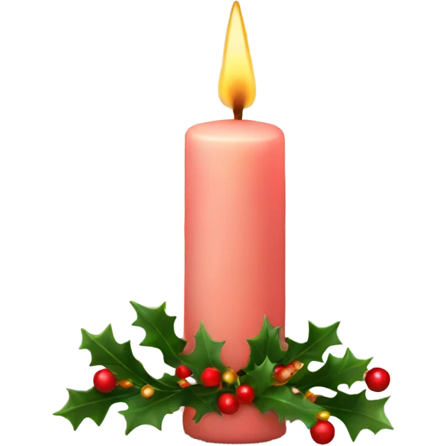 christmas candle emoji