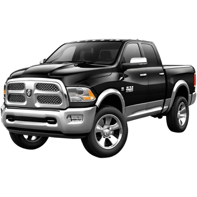 Newest model ram truck emoji