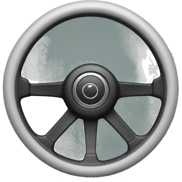 steering wheel emoji