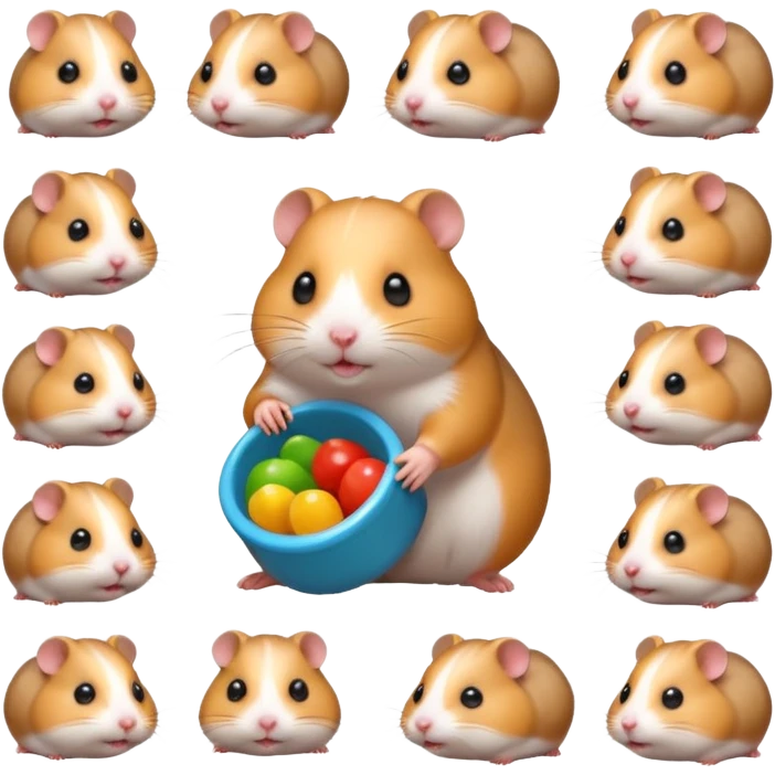 hamster items emoji