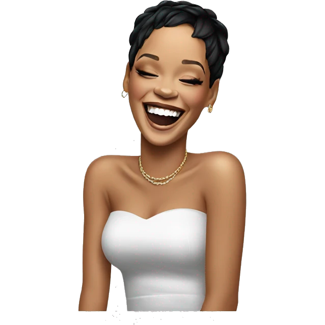 rihanna laughing emoji