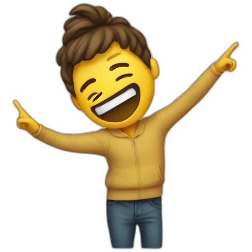 Emoji dab emoji