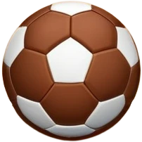 A close-up of footballs and a goal on a covered indoor futsal court with a wooden floor. The scene highlights the details of the balls and goalposts, with the smooth, polished court surface creating a clean and focused atmosphere for the game. emoji