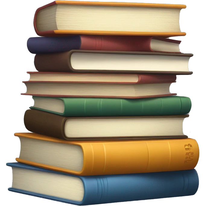 stack of books emoji