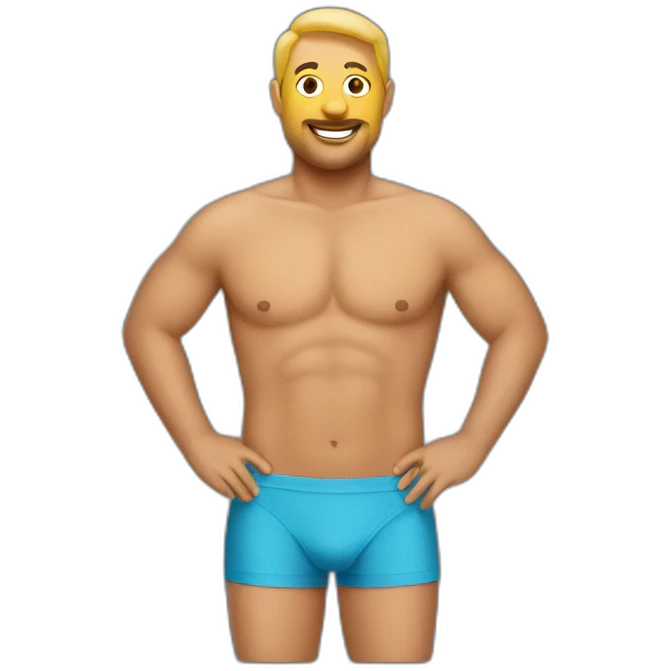 man in mankini emoji
