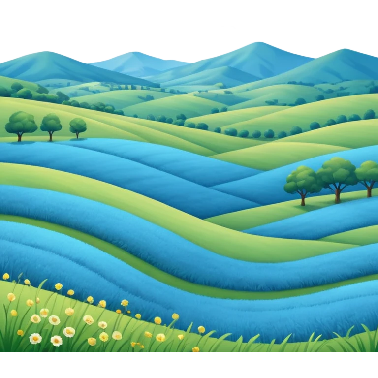 Verificación de color azul  emoji