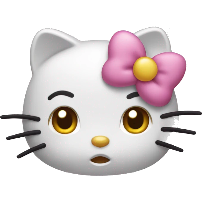 Hello kitty emoji