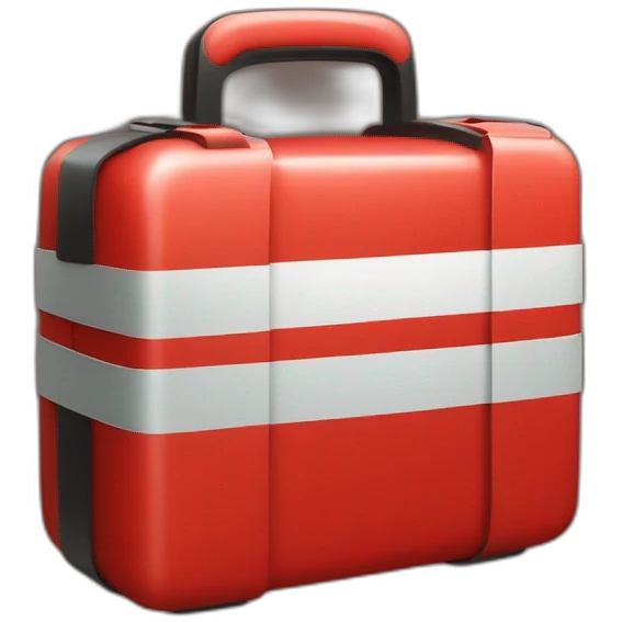 red FirstAid Kit emoji