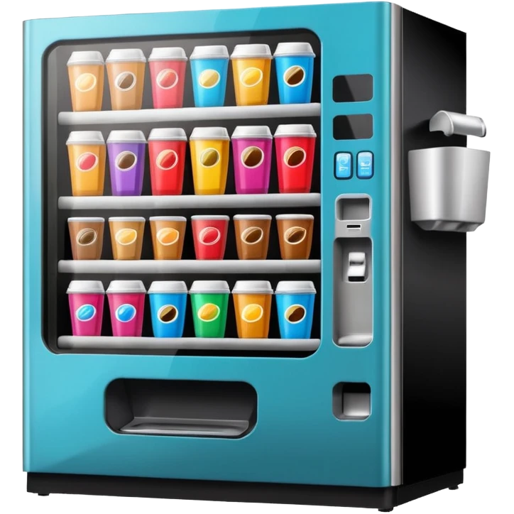 big vending machine coffe emoji