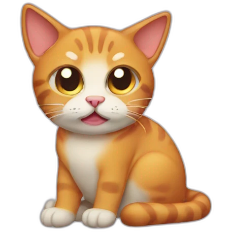 melt cat emoji