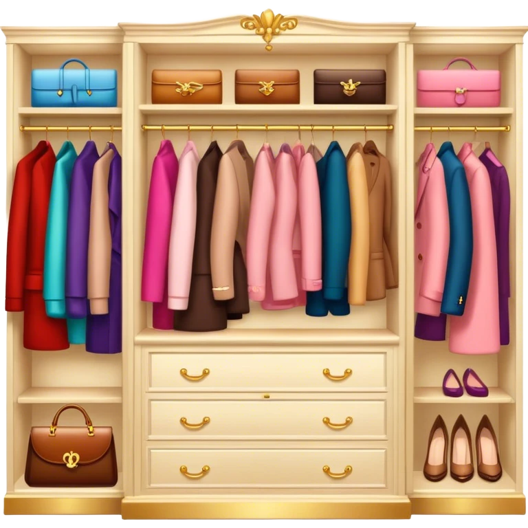 blair waldorfs closet luxury emoji