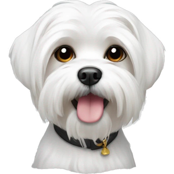 white maltese emoji