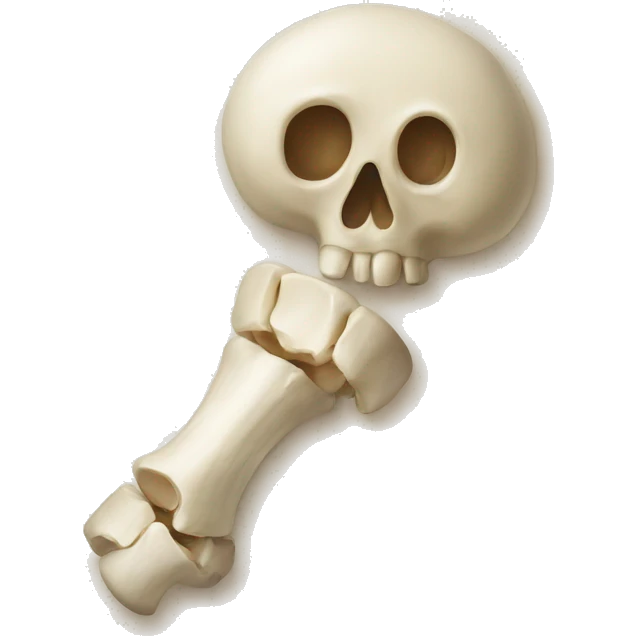 raw bone emoji
