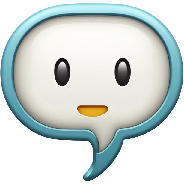 speech bubble with exclamation mark emoji