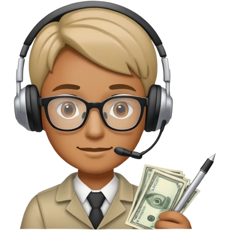 Cash-copywriter emoji