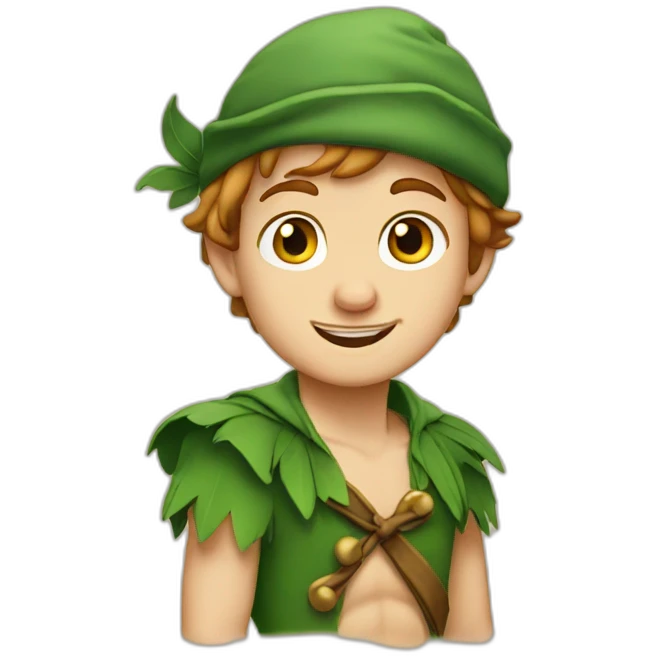 Peter pan emoji