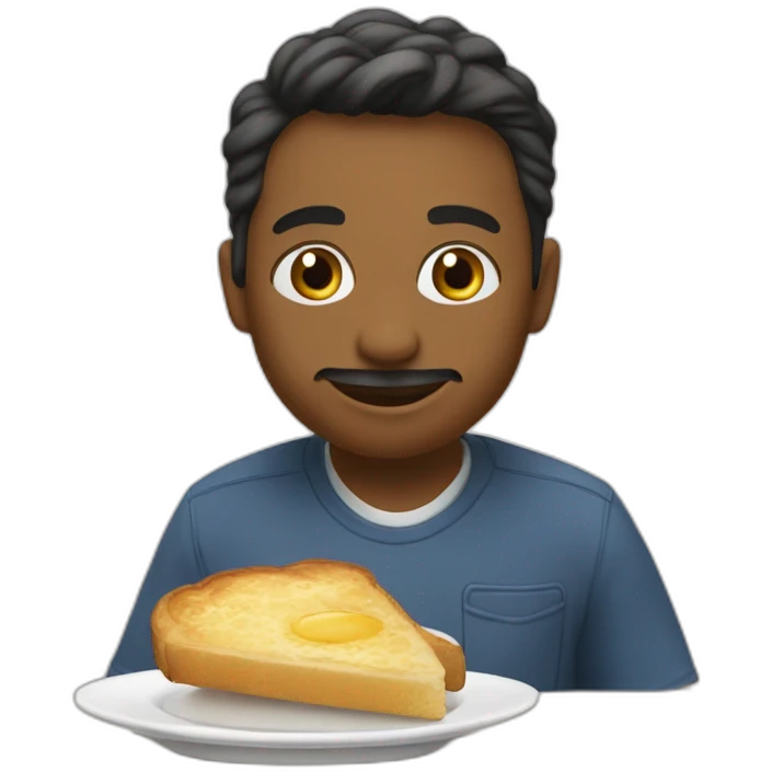 Un petit déjeuner emoji