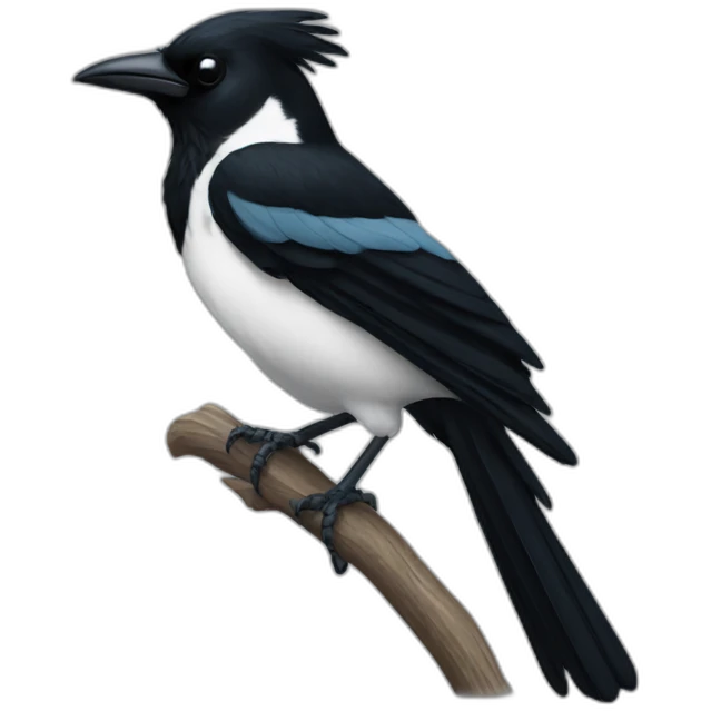 Magpie bicep emoji