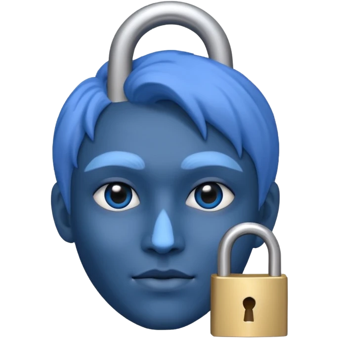 Blue lock  emoji