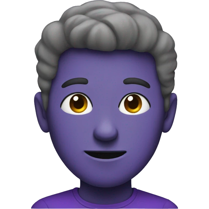 Purple guy emoji